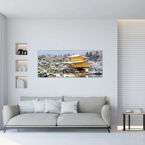 Obraz - Kinkakudži, Japonsko (120x50 cm)