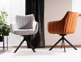 SI Azalia Velvet stolička škorica