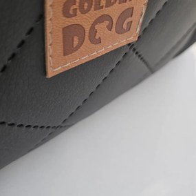 Golden Dog Prenosná taška pre psa Golden dog Lux - hnedo-čierna