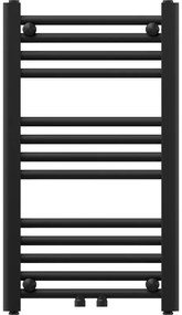 Mexen Mars, vykurovacie teleso 700 x 400 mm, 238 W, čierna, W110-0700-400-00-70
