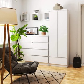 Skriňa Rexa 60 cm biela