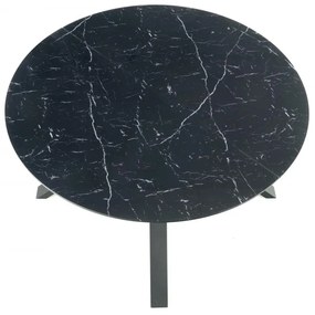 Jedálenský rozkladací stôl Vertigo čierny
