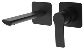 Sapho - Umývadlová batéria pre podomietkovú inštaláciu PAX matná čierna