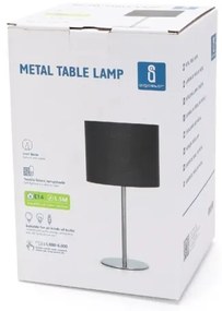 Aigostar - Stolná lampa 1xE14/40W/230V čierna