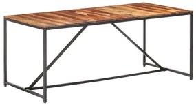 Jedálenský stôl 180x90x76 cm masívne sheeshamové drevo