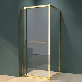 Firenze Sprchový kút Gold 6mm 90cm