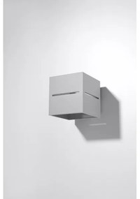 Nástenné svietidlo LOBO 1xG9/40W/230V šedá