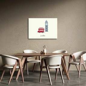Obraz - Mestá Európy N⁰3 (70x50 cm)