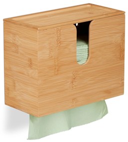 Zásobník na papierové utierky z bambusu RD45315 (27 cm) – Prírodný