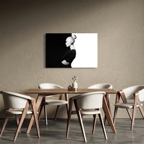Obrázok - Žena á la jin a jang (90x60 cm)