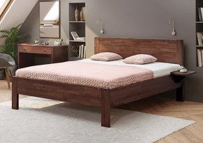 BMB SOFI XL - masívna dubová posteľ 120 x 200 cm, dub masív