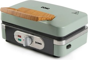 DOMO DO9276C sendvičovač 3v1, matná zelená