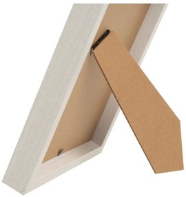 Biely stojací/na stenu rámček 17,5x22,5 cm Sencillo – Casa Selección