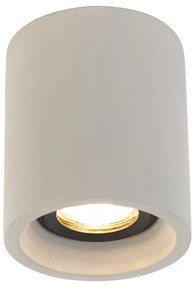 Inteligentné okrúhle stropné bodové svetlo betón vrátane Wifi GU10 - Deep