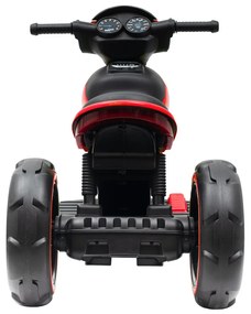 Detská elektrická motorka Baby Mix POLICE červená