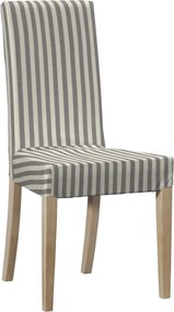 Návlek na stoličku Harry (krátky) farba produktu sivá látka vzorované