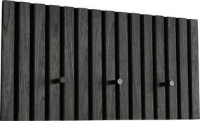XXXLutz VEŠIAKOVÝ PANEL, sivá, čierna, 60/30/7 cm Xora - Vešiakové steny - 001234013006