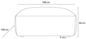 Menčestrová podnožka v tehlovej farbe Lucien – Bobochic Paris