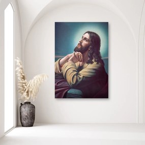 Obraz na plátně Ježíšova modlitba v Getsemanské zahradě - 70x100 cm