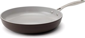 Elmich Nepriľnavá keramická panvica Zen Ø 26 cm – hnedá