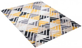 Výrazný trendový koberec s geometrickým vzorom Šírka: 80 cm | Dĺžka: 150 cm