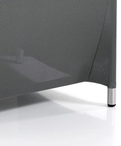 Sivá kovová záhradná stolička Bali - Tomasucci