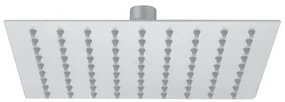 Laveo Kvadrato, horná/hlavová sprcha 200x200 mm, štvorec, biela, LAV-NLQ_6DAS