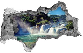 Diera 3D foto tapeta nálepka Krka vodopády nd-b-92934711