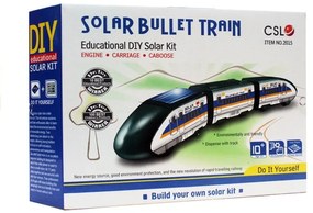 LEAN TOYS Vláčik na solárny pohon - vzdelávacia hračka