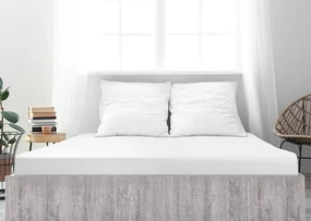 Jersey plachta z mako bavlny LUXORA 180x200 cm biele