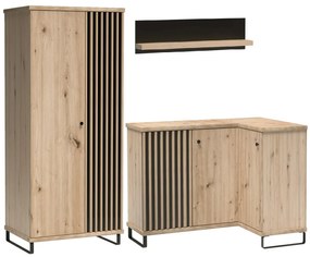 Nástěnná police Cali C9 dub artisan