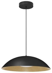 Industriálny luster Glim 60 čierne