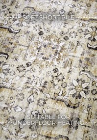 Kusový koberec Imagination New 106043 Cream/Gold z kolekcie Elle, 160x230, žltá, obývacia izba, ELLE Decoration