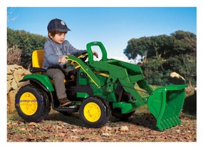 Peg Perego Elektrický traktor Bager JOHN DEERE GROUND LOADER  IGOR0068 - 330W - 12V 8Ah - 2024