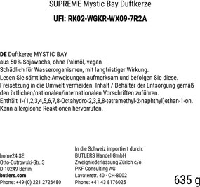 SUPREME Vonná sviečka veľká Mystic Bay