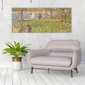 Obraz - Georges Seurat, Study for "La Grande Jatte", reprodukcia (120x50 cm)