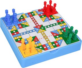 Spoločenská hra LUDO MINI Penguin modrá