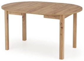 Jídelní rozkládací stůl RINGO 102/142 cm dub craft zlatý