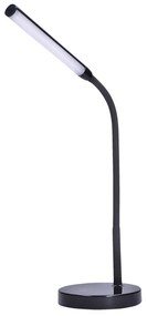 Solight LED stmievateľná stolová lampa, 4 W, denné biele svetlo, čierna