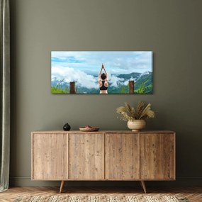 Obraz - Jóga (120x50 cm)