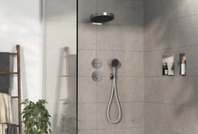 Hansgrohe ShowerSelect Comfort S, termostat pod omietku pre 1 spotrebič a ďalší výtok, chrómová, HAN-15562000