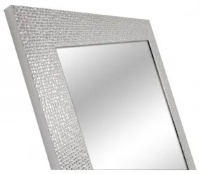 Zrkadlo GLAMOUR/ST Strieborná 40x40 cm