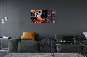 Obraz na skle basketbal 100x50 cm