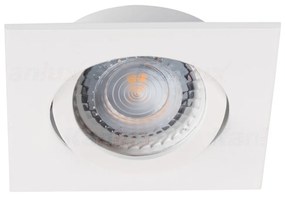 KANLUX Podhľadové výklopné bodové osvetlenie HAMA L50, 1xGX5,3, 50W, biele