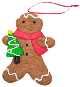 DECOLED Ozdoba, perník, 11,5x9 cm