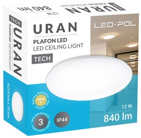 Moderné svietidlo LED-POL ORO URAN 12W ORO26006