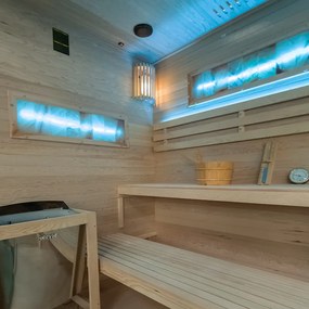 BPS-koupelny Fínska sauna Relax HYD-4785 180x160, 4-5 osôb
