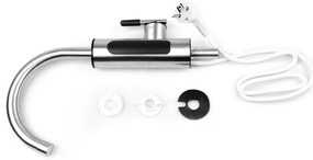 Elektrická vodovodná batéria s ohrievačom vody a spodným pripojením