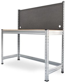 AR Shelving PRO Regál pracovný, 150 × 150 × 60 cm, nosnosť police: 300 kg