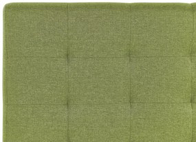 Čalúnená posteľ s úložným priestorom 180 x 200 cm zelená LA ROCHELLE Beliani
